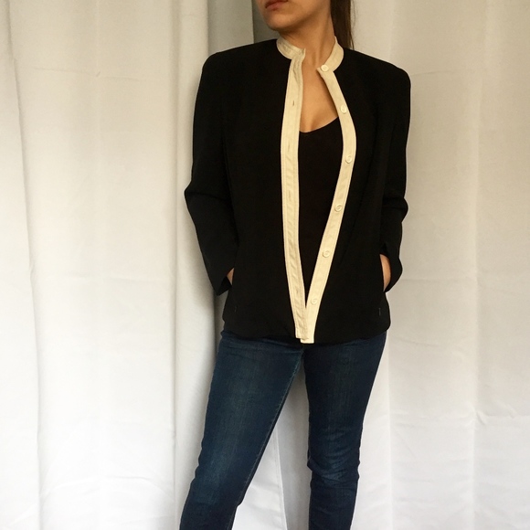Worth Jackets & Blazers - Worth Designer Suede Contrast Jacket